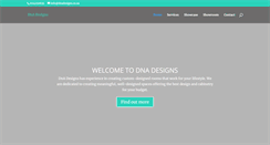 Desktop Screenshot of dnadesigns.co.za
